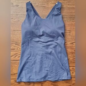 Blue Running Girl Tanktop